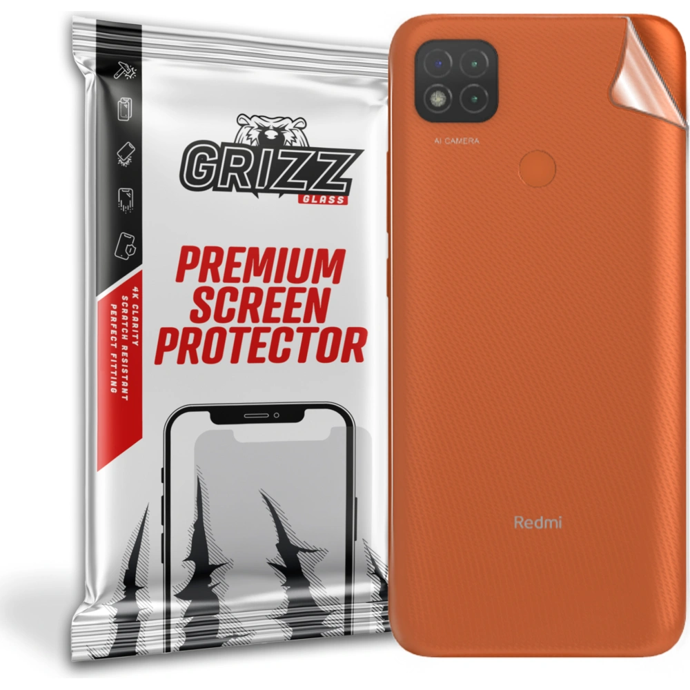 Hurtownia GSM - Fólie na zadní stranu GrizzGlass SatinSkin pro Xiaomi Redmi 9C - GRZ2031 - {ean13} - Hurt