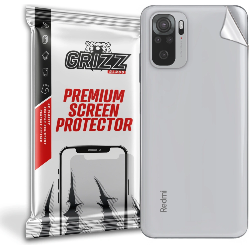 Hurtownia GSM - Fólie na zadní stranu GrizzGlass SatinSkin pro Xiaomi Redmi Note 10 4G - GRZ2037 - {ean13} - Hurt