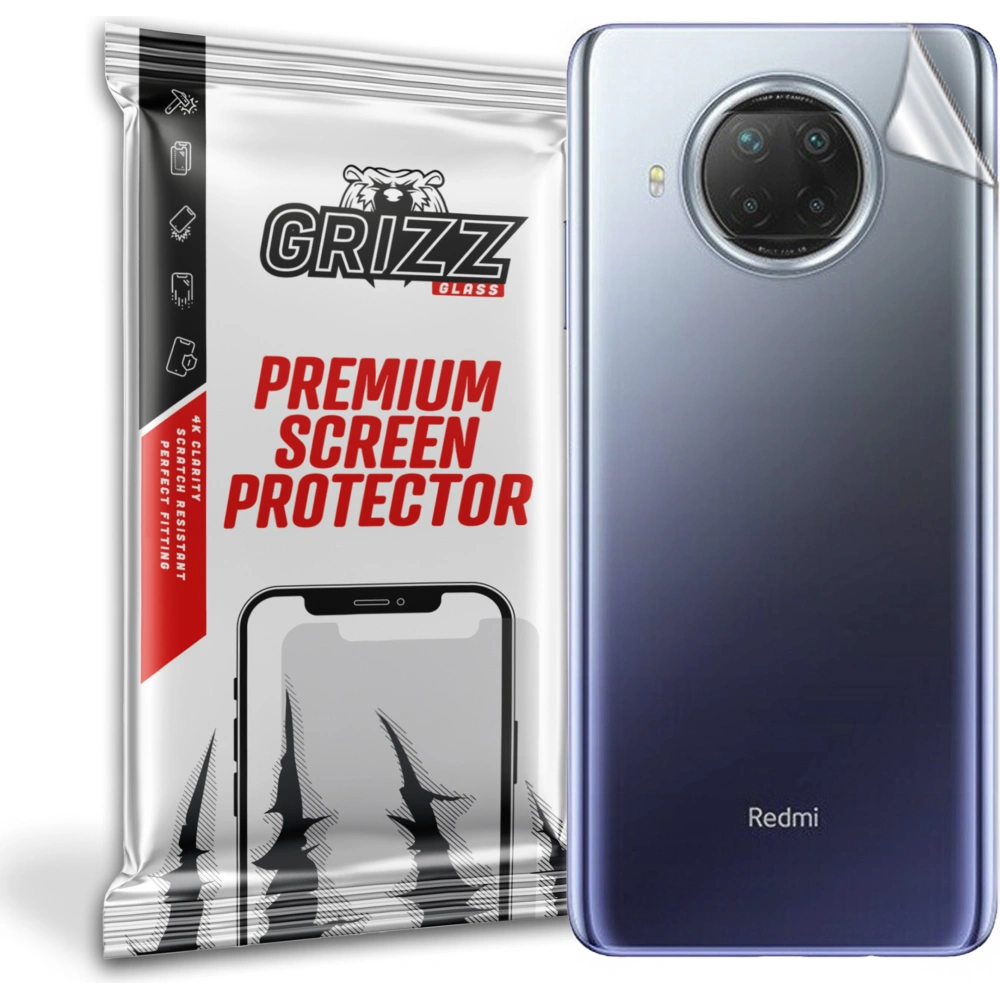 Hurtownia GSM - Folie GrizzGlass SatinSkin spate pentru Xiaomi Redmi Note 9 5G - GRZ2044 - {ean13} - Hurt