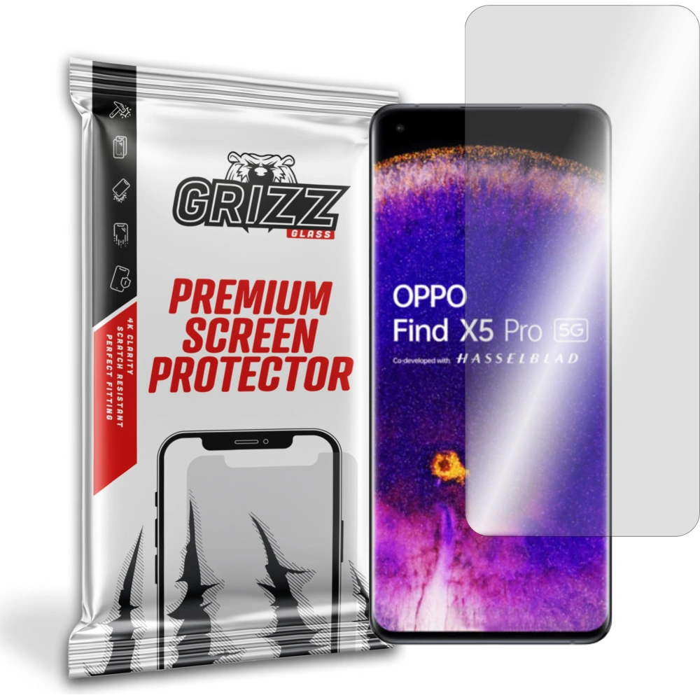 Hurtownia GSM - Film hidrogel GrizzGlass Hydrofilm pentru Oppo Find X5 Pro - GRZ2093 - {ean13} - Hurt