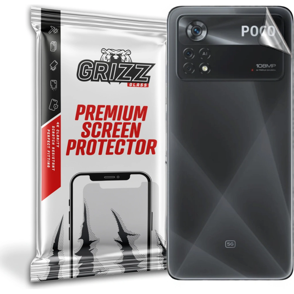 Hurtownia GSM - Fólie na zadní stranu GrizzGlass SatinSkin pro Xiaomi POCO X4 Pro - GRZ2115 - {ean13} - Hurt