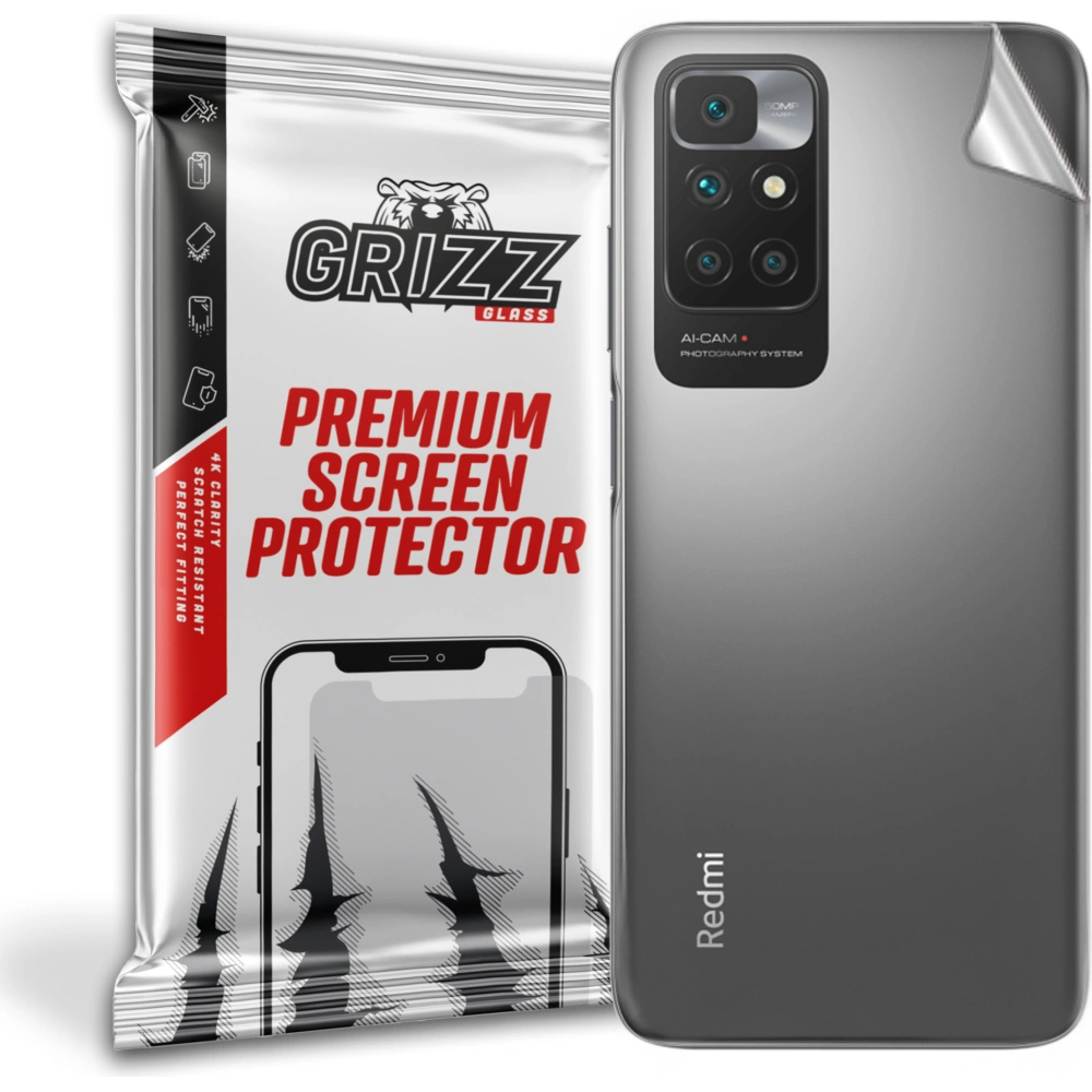 Hurtownia GSM - Fólie na zadní stranu GrizzGlass SatinSkin pro Xiaomi Redmi 10 2022 - GRZ2204 - {ean13} - Hurt