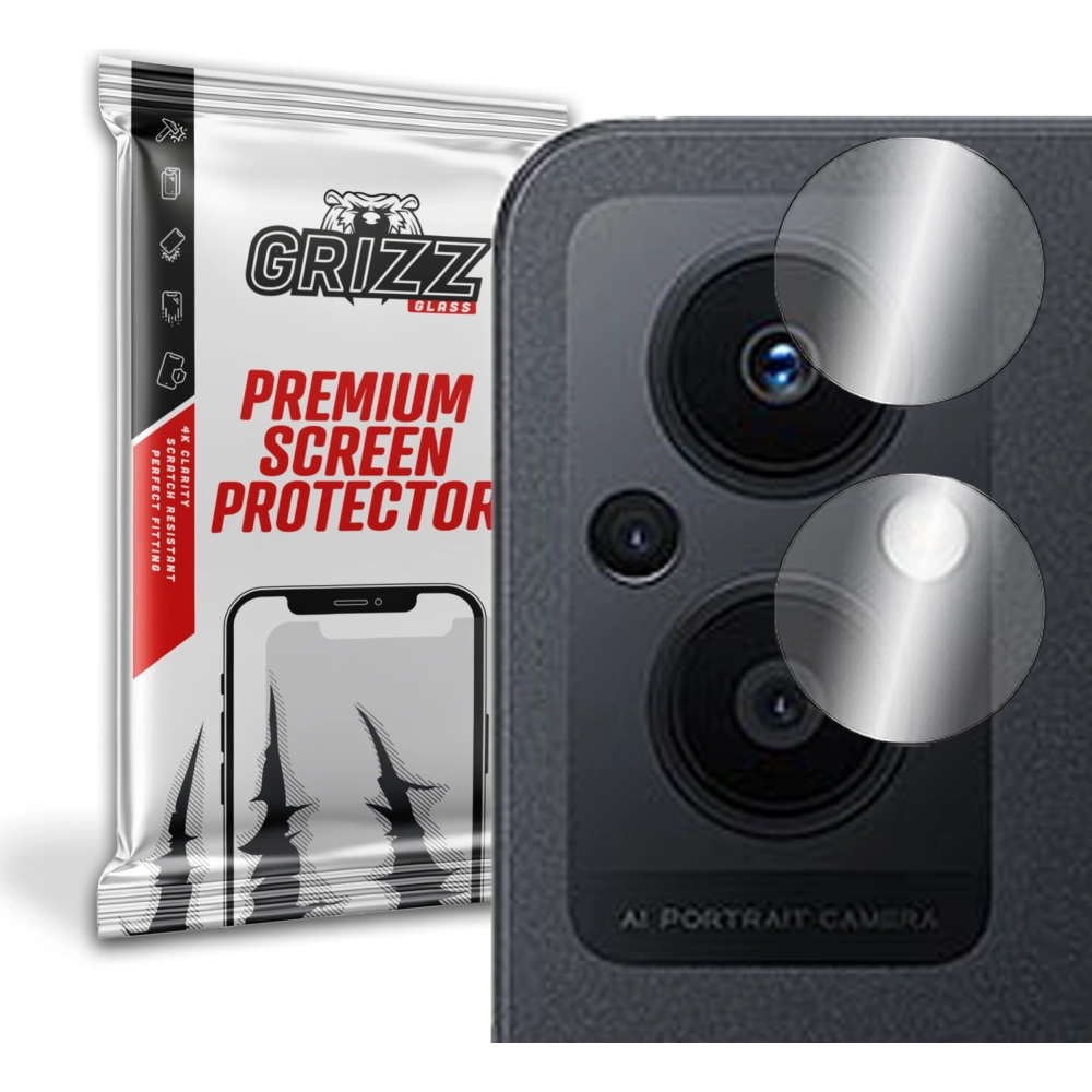 Hurtownia GSM - Szkło na aparat GrizzGlass HybridGlass Camera do Oppo Reno 7 Lite - GRZ2237 - {ean13} - Hurt