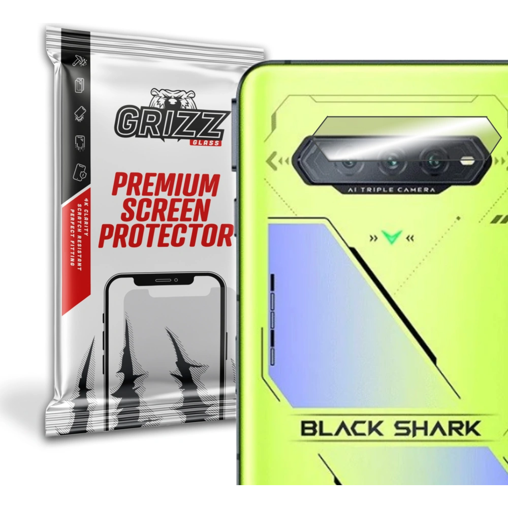 Hurtownia GSM - Sklo na fotoaparát GrizzGlass HybridGlass Camera do Xiaomi BlackShark 5RS - GRZ2245 - {ean13} - Hurt