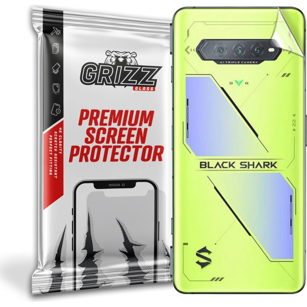 Hurtownia GSM - Folie GrizzGlass SatinSkin spate pentru Xiaomi BlackShark 5RS - GRZ2263 - {ean13} - Hurt