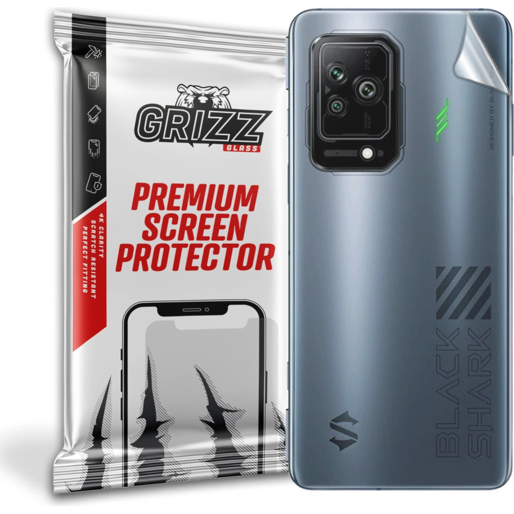 Hurtownia GSM - Folie GrizzGlass SatinSkin spate pentru Xiaomi BlackShark 5 - GRZ2266 - {ean13} - Hurt