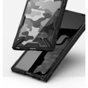 Etui Ringke Fusion-X Design Samsung Galaxy Note 10 Camo (Moro) Black