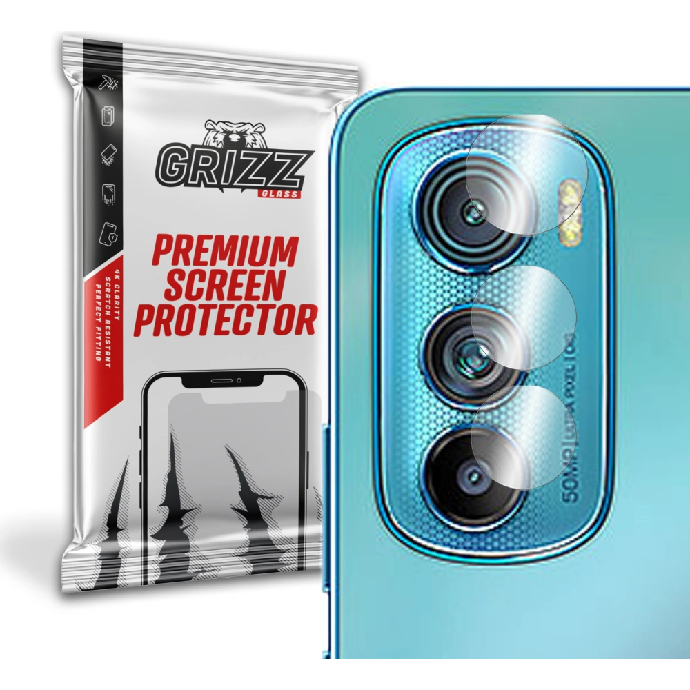 Wholesale GrizzGlass HybridGlass Camera Motorola Moto Edge 30 - GRZ2344 - {ean13} - Hurt