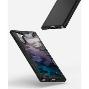 Hurtownia GSM - Etui Ringke Fusion-X Design Samsung Galaxy Note 10 Camo (Moro) Black - RGK941MOB - {ean13} - Hurt
