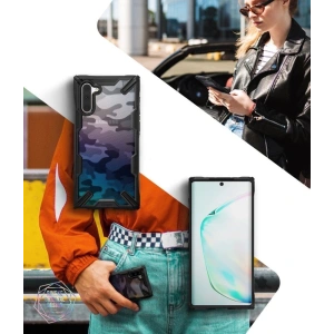Hurtownia GSM - Etui Ringke Fusion-X Design Samsung Galaxy Note 10 Camo (Moro) Black - RGK941MOB - {ean13} - Hurt