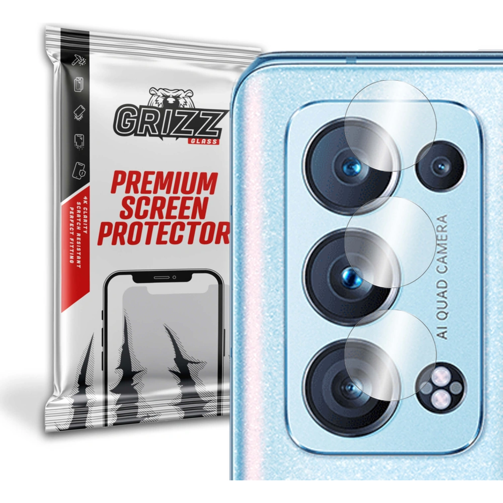 Hurtownia GSM - Sklo na aparát GrizzGlass HybridGlass Camera pro Oppo Reno 6 PRO 5G CPH2247 - GRZ2388 - {ean13} - Hurt