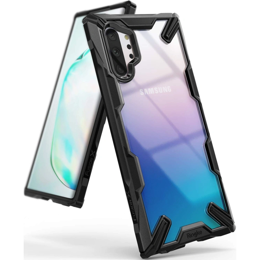 Hurtownia GSM - Etui Ringke Fusion-X Samsung Galaxy Note 10 Plus Černé - RGK947BLK - {ean13} - Hurt