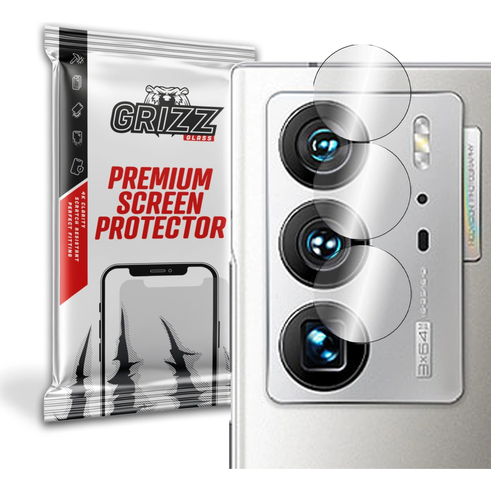 Wholesale GrizzGlass HybridGlass Camera ZTE Axon 40 Ultra - GRZ2438 - {ean13} - Hurt