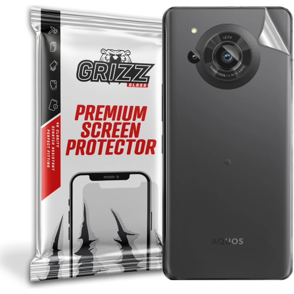 Hurtownia GSM - Folie GrizzGlass SatinSkin spate pentru Sharp Aquos R7 - GRZ2469 - {ean13} - Hurt