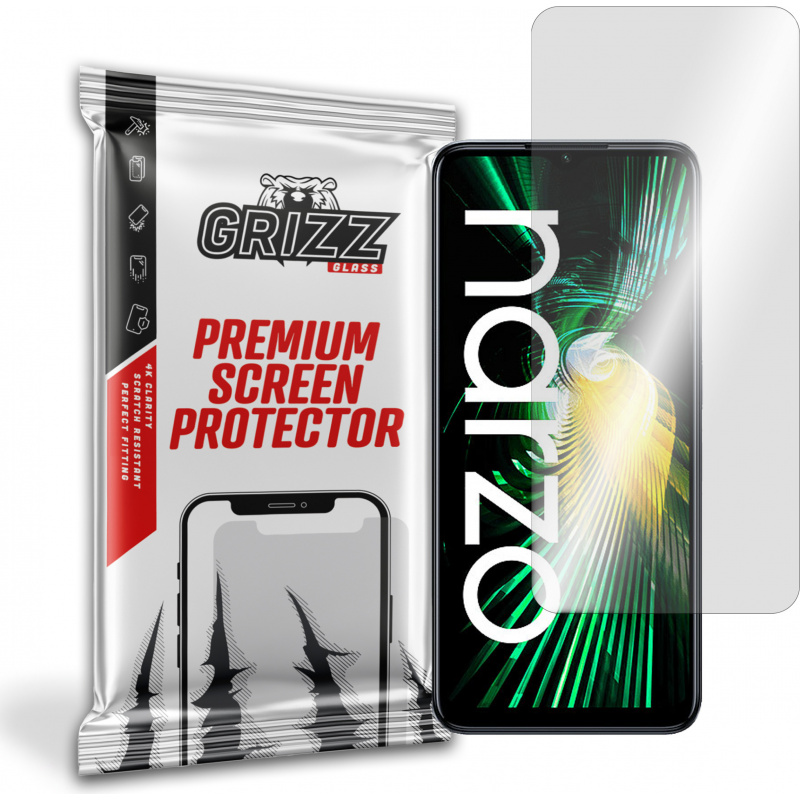 GrizzGlass Distributor - 5904063524600 - GRZ2490 - GrizzGlass HybridGlass Realme Narzo 50 5G - B2B homescreen