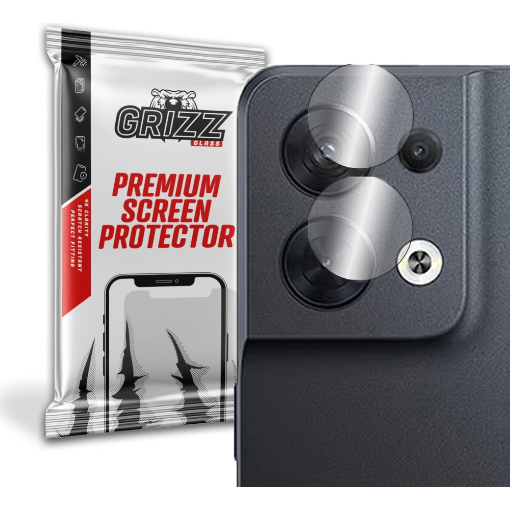 Hurtownia GSM - Sklo na aparát GrizzGlass HybridGlass Camera pro Oppo Reno 8 - GRZ2541 - {ean13} - Hurt