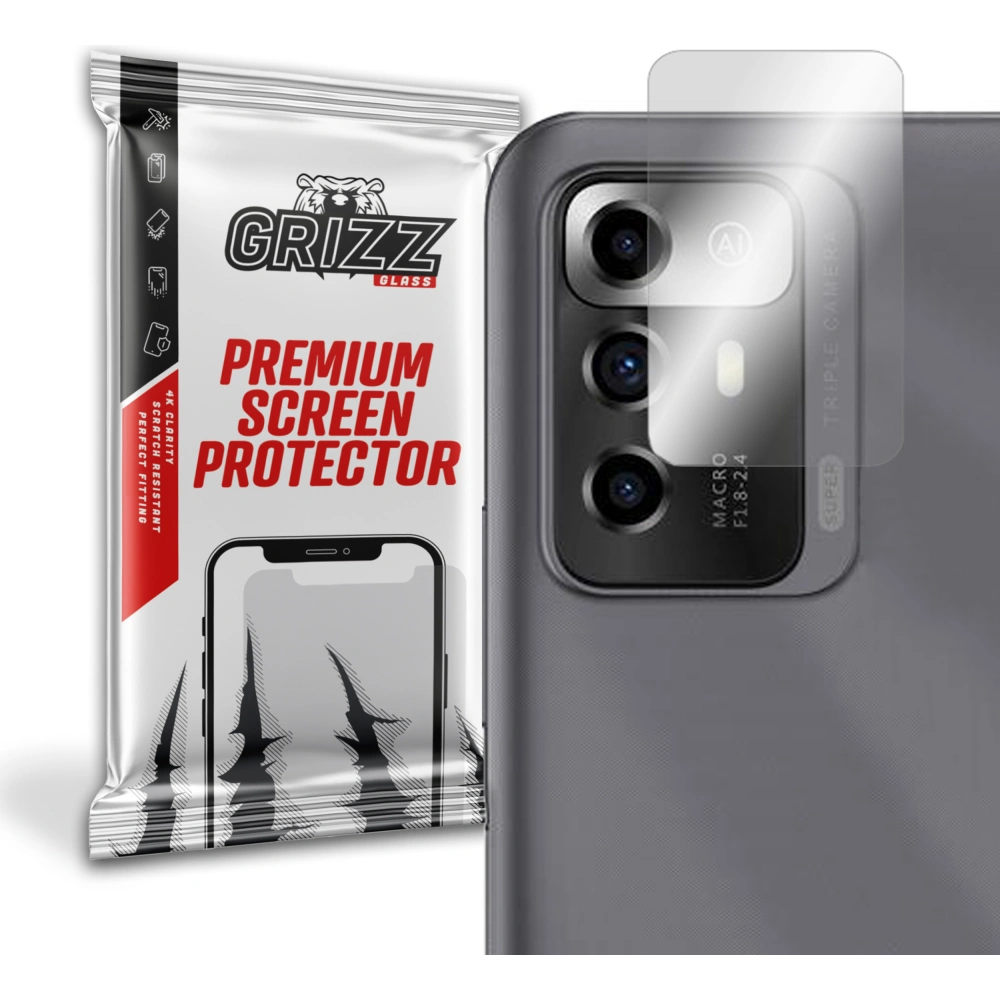 Wholesale GrizzGlass HybridGlass Camera ZTE Blade A72 5G - GRZ2576 - {ean13} - Hurt