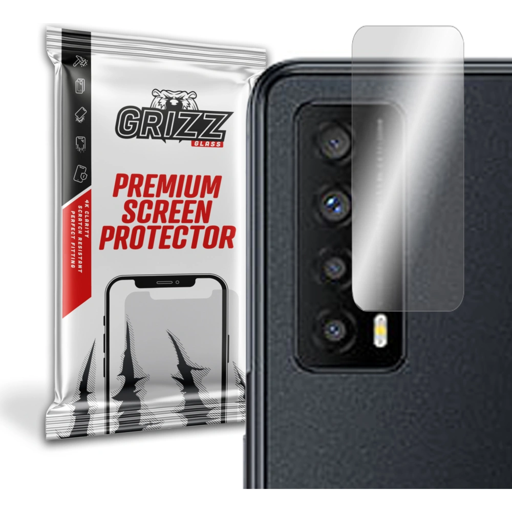 Wholesale GrizzGlass HybridGlass Camera TCL Stylus - GRZ2578 - {ean13} - Hurt