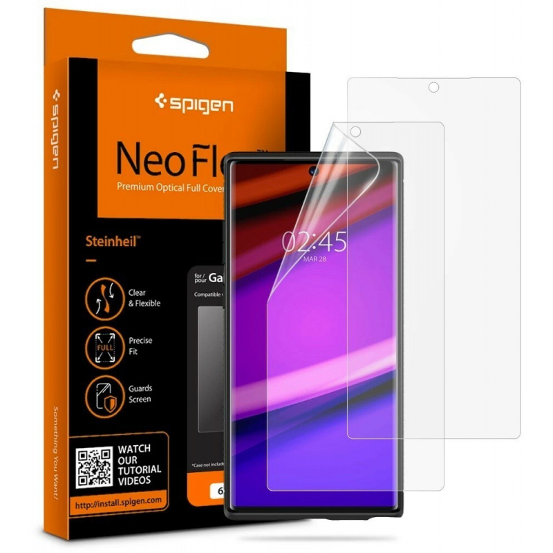 Hurtownia Spigen - 8809671011399 - SPN404 - Folia Spigen Neo Flex HD Samsung Galaxy Note 10 Plus - B2B homescreen