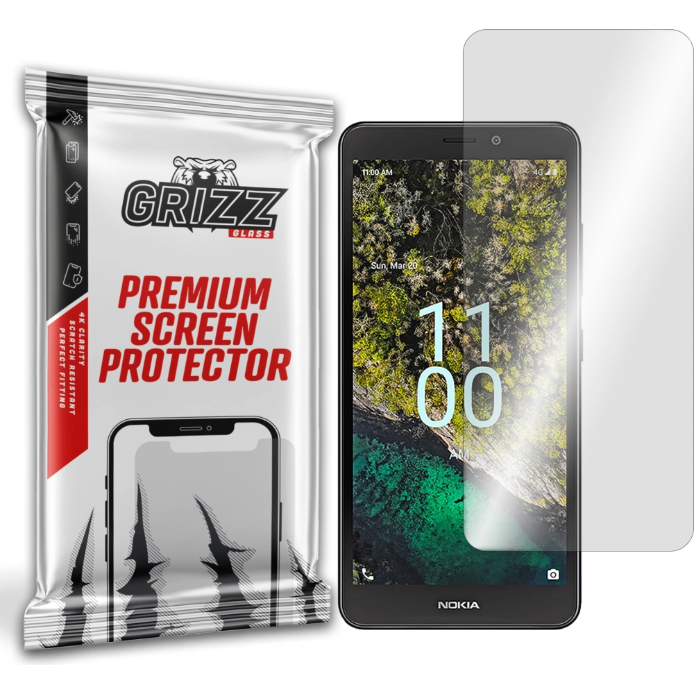 Hurtownia GSM - Sticlă hibridă GrizzGlass HybridGlass pentru Nokia C100 - GRZ2627 - {ean13} - Hurt