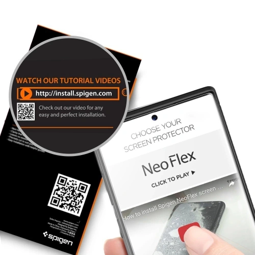 Folia Spigen Neo Flex HD Samsung Galaxy Note 10 Plus