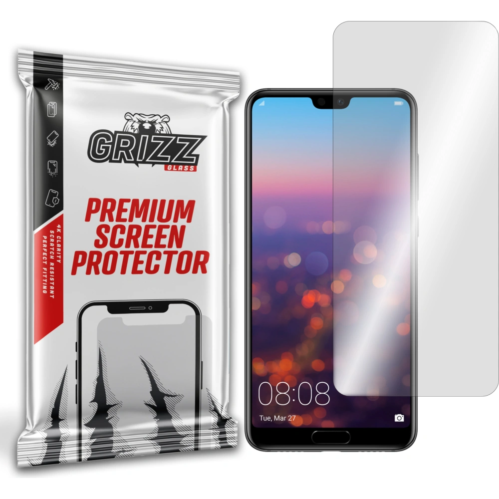 Hurtownia GSM - Sticlă hibridă GrizzGlass HybridGlass pentru Huawei P20 Pro - GRZ2633 - {ean13} - Hurt