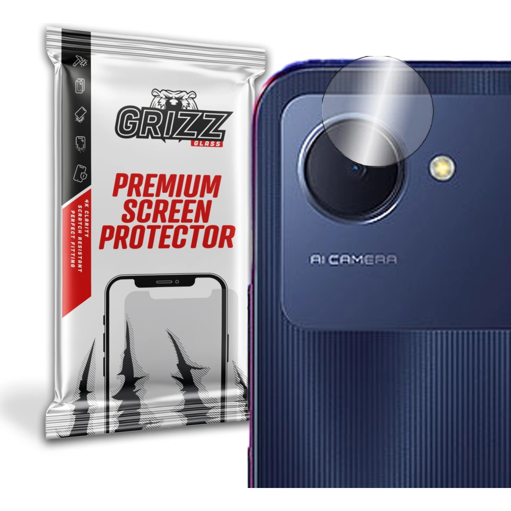 Hurtownia GSM - Sklo na aparát GrizzGlass HybridGlass Camera pro Realme Narzo 50i Prime - GRZ2642 - {ean13} - Hurt