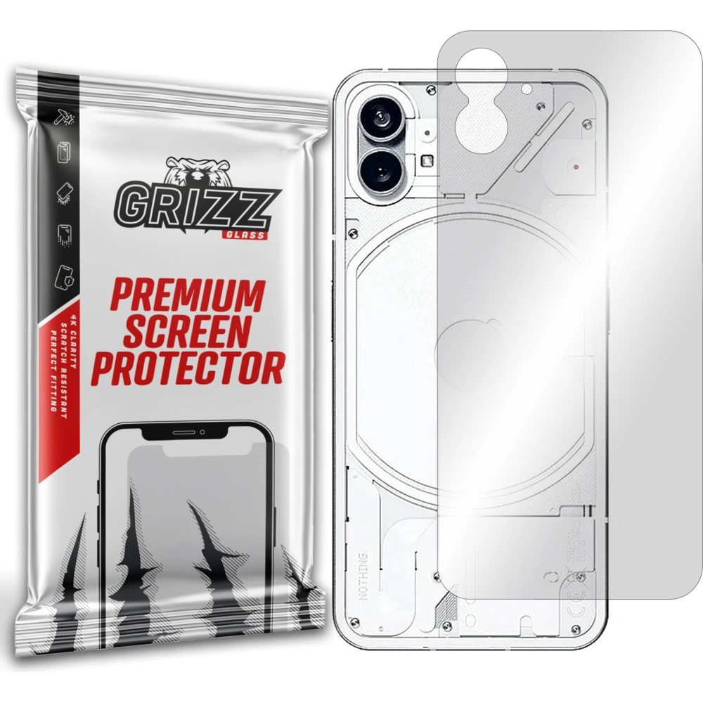 Hurtownia GSM - Hybriční sklo na zadní stranu GrizzGlass HybridGlass Back Nothing Phone 1 - GRZ2687 - {ean13} - Hurt