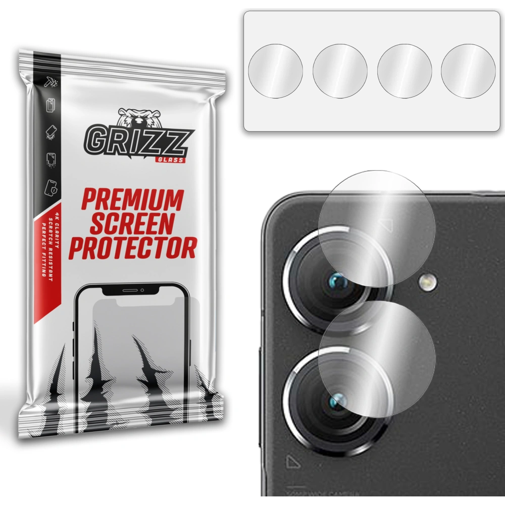 Hurtownia GSM - Sklo na aparát GrizzGlass HybridGlass Camera pro Asus ZenFone 9 - GRZ2706 - {ean13} - Hurt