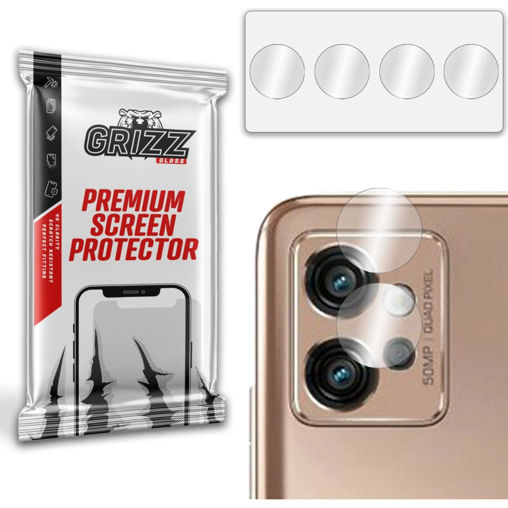 Hurtownia GSM - Sklo na aparát GrizzGlass HybridGlass Camera pro Motorola Moto G32 - GRZ2709 - {ean13} - Hurt