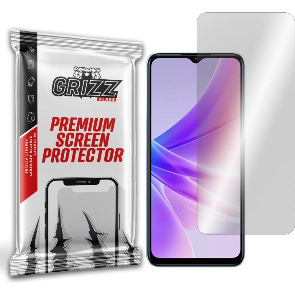 Hurtownia GSM - Szkło hybrydowe GrizzGlass HybridGlass do Oppo A77 4G - GRZ2718 - {ean13} - Hurt