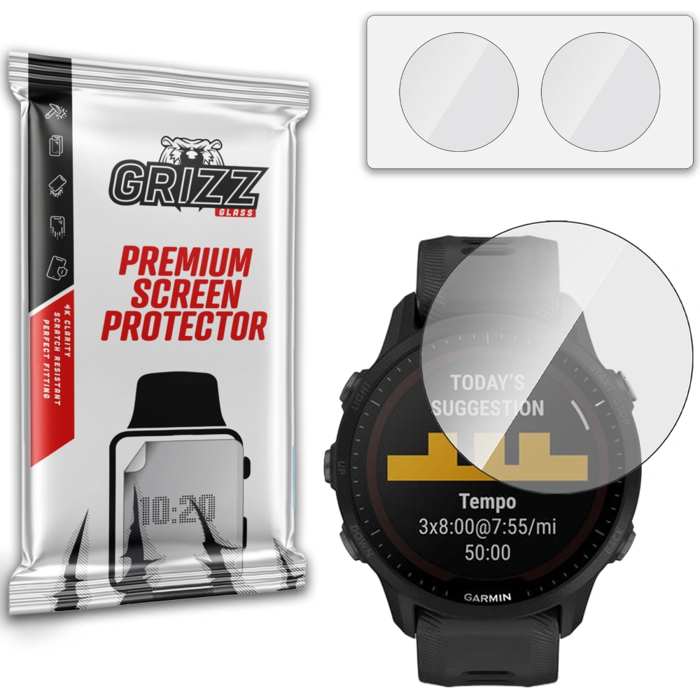 Hurtownia GSM - Szkło hybrydowe GrizzGlass HybridGlass do Garmin Forerunner 955 - GRZ2750 - {ean13} - Hurt
