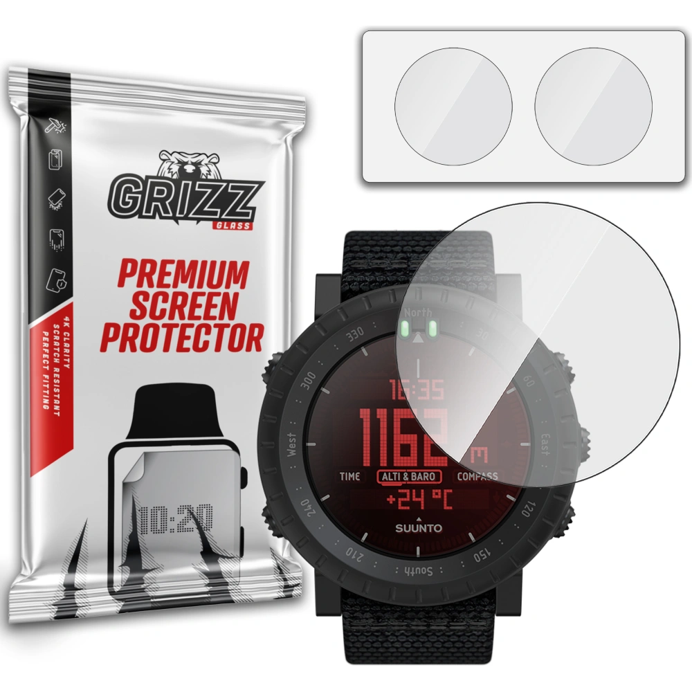 Hurtownia GSM - Szkło hybrydowe GrizzGlass HybridGlass do Suunto Core Alpha - GRZ2780 - {ean13} - Hurt