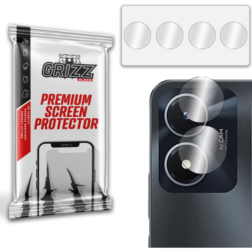 GrizzGlass HybridGlass Camera Vivo Y02s