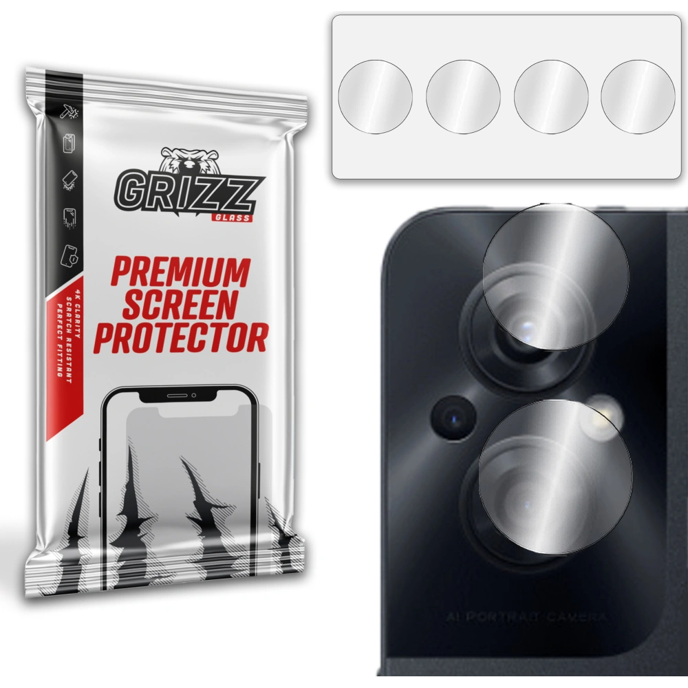 Hurtownia GSM - Sklo na aparát GrizzGlass HybridGlass Camera pro Oppo Reno 8z 5G - GRZ2803 - {ean13} - Hurt
