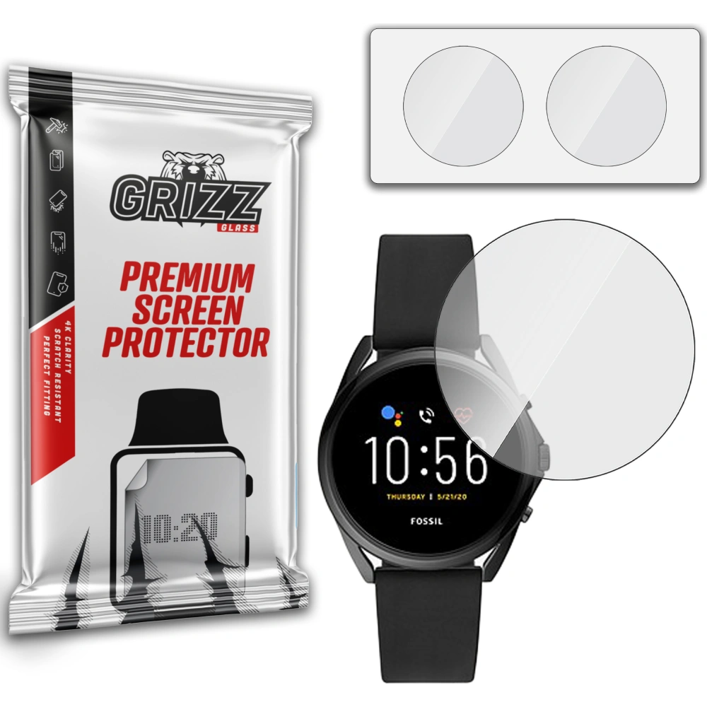 Hurtownia GSM - Szkło hybrydowe GrizzGlass HybridGlass do Fossil Gen 5 LTE - GRZ2832 - {ean13} - Hurt
