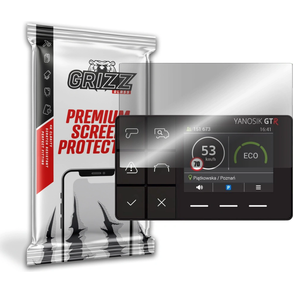 Hurtownia GSM - Folia matowa GrizzGlass PaperScreen do Yanosik GTR - GRZ2838 - {ean13} - Hurt