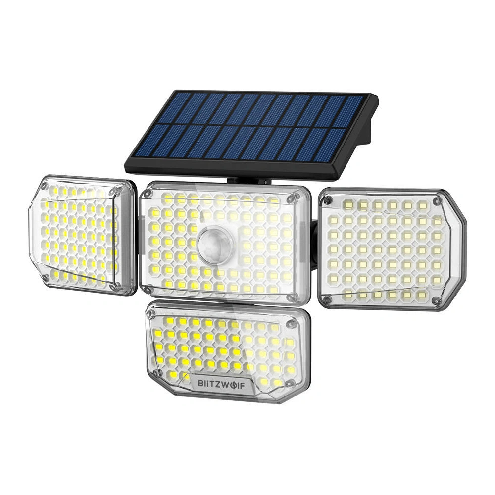 Hurtownia GSM - Externí solární LED lampa Blitzwolf BW-OLT6 se senzorem pohybu a soumraku. - BLZ486 - {ean13} - Hurt