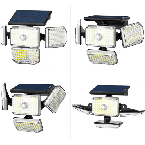 Zewnętrzna lampa solarna LED Blitzwolf BW-OLT6 z czujnikiem ruchu i zmierzchu