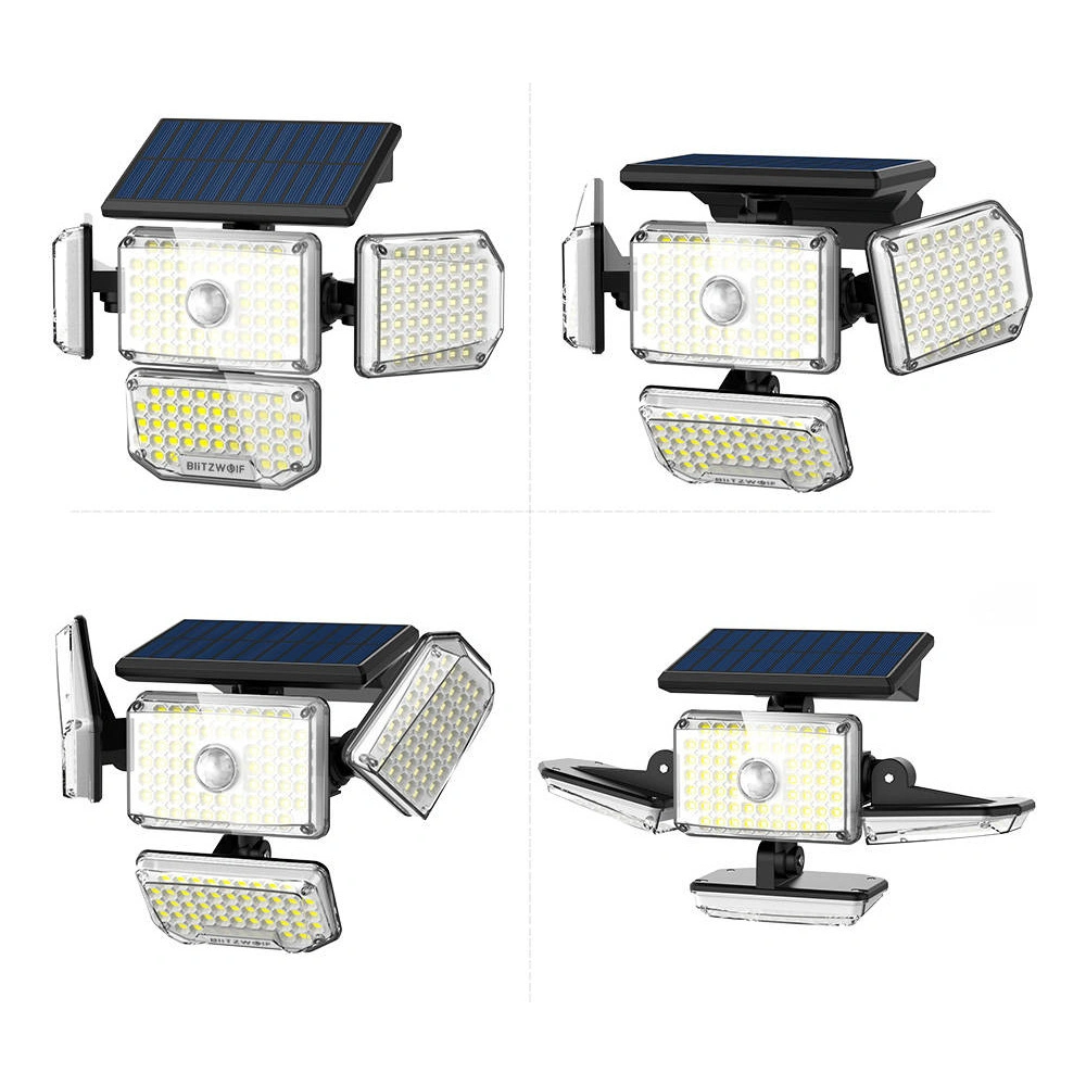 Hurtownia GSM - Externí solární LED lampa Blitzwolf BW-OLT6 se senzorem pohybu a soumraku. - BLZ486 - {ean13} - Hurt