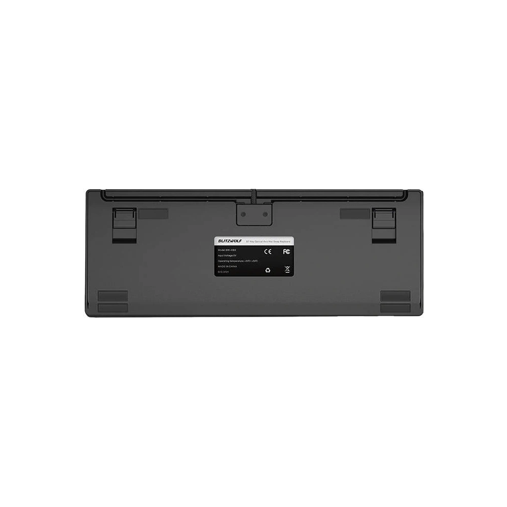 Hurtownia GSM - Herní mechanická klávesnice BlitzWolf BW-KB2, modré spínače (RGB) USB-C - BLZ488 - {ean13} - Hurt