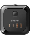 Hurtownia GSM - Síťová nabíječka se 8 AC zásuvkami, 2x USB, 2x USB-C Blitzwolf BW-PC3 (černá) - BLZ494 - {ean13} - Hurt