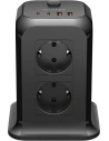 Hurtownia GSM - Síťová nabíječka se 8 AC zásuvkami, 2x USB, 2x USB-C Blitzwolf BW-PC3 (černá) - BLZ494 - {ean13} - Hurt