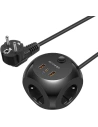 BlitzWolf BW-PC1 Desktop Power Strip and USB Charger 3x AC, 2x USB, 1x USB-C (black)