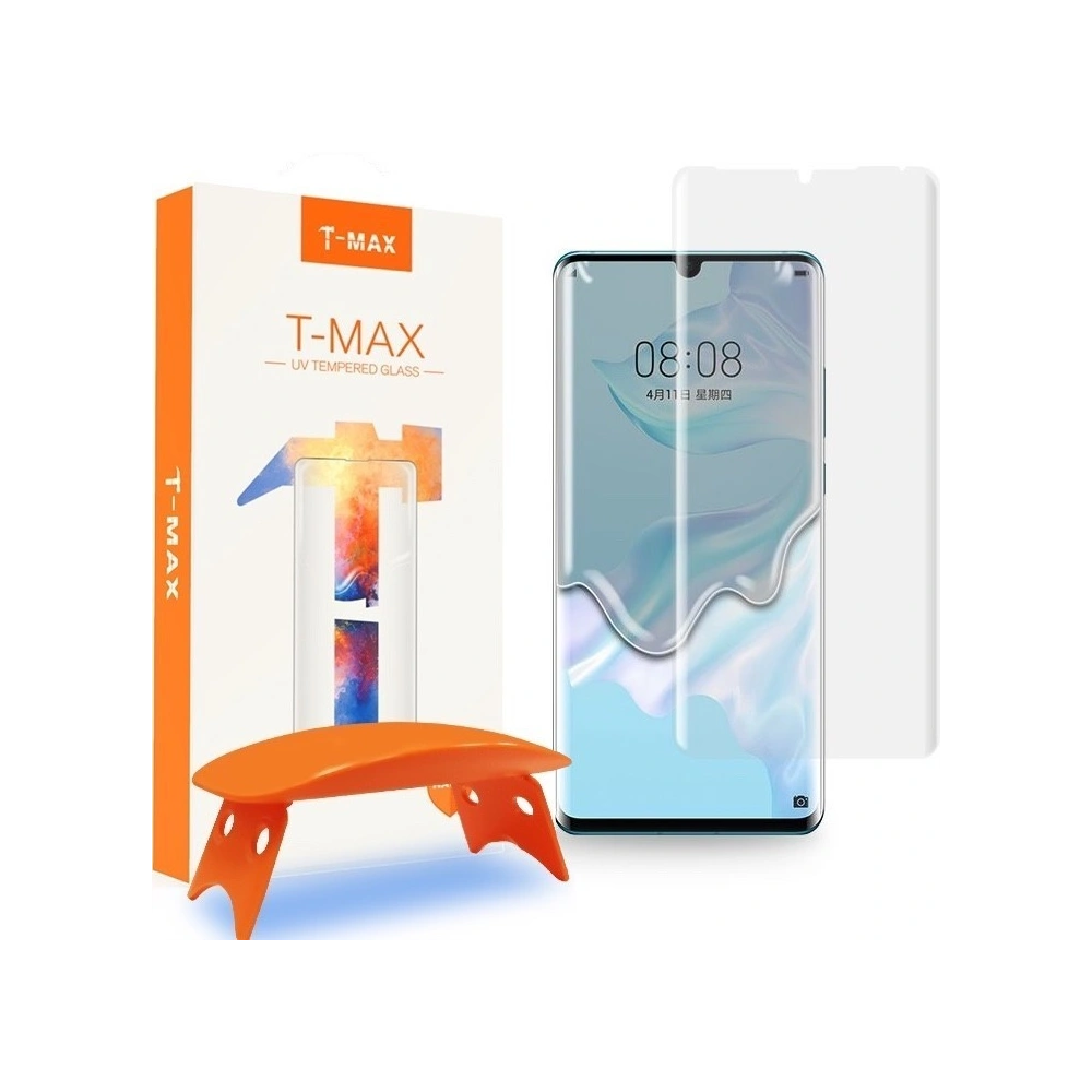 Hurtownia GSM - Tvrzené sklo UV T-Max Glass Huawei P30 Pro - TMX020 - {ean13} - Hurt