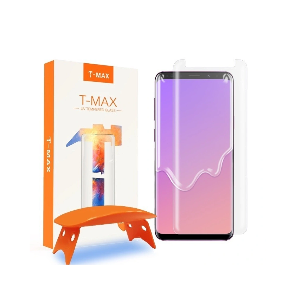 Hurtownia GSM - Sklo tvrzené UV T-Max Glass Samsung Galaxy S9 - TMX003 - {ean13} - Hurt