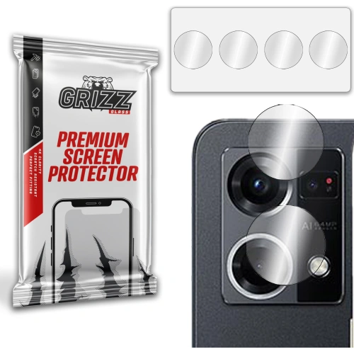 Szkło na aparat GrizzGlass HybridGlass Camera do Oppo Reno 8 4G