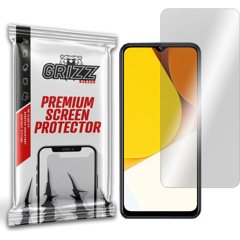 Hurtownia GSM - Sticlă hibridă GrizzGlass HybridGlass pentru Vivo Y35 4G - GRZ3049 - {ean13} - Hurt