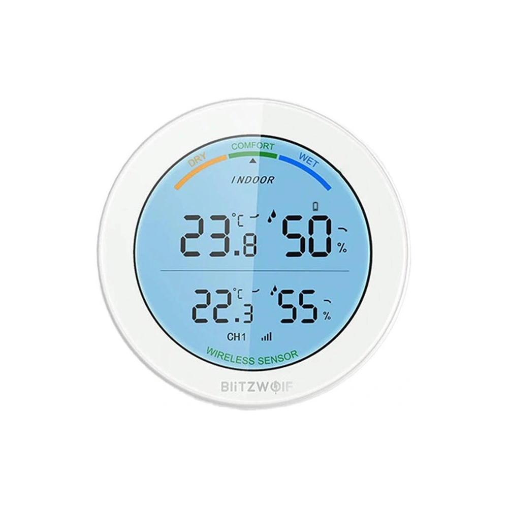 Hurtownia GSM - Bezdrátová meteorologická stanice Wi-Fi Blitzwolf BW-WS01 (bílá) - BLZ496 - {ean13} - Hurt