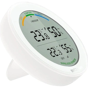 Wholesale Blitzwolf BW-WS01 Wireless weather station (white) - BLZ496 - {ean13} - Hurt